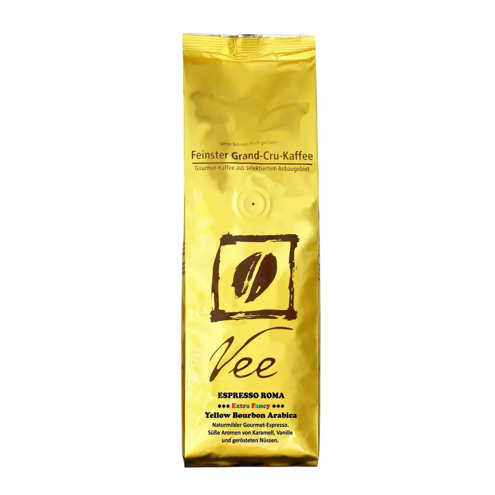 Vee's ESPRESSO ROMA - *** Extra Fancy *** - Täglich frisch und schonend für Sie geröstet. Seit 1999 |