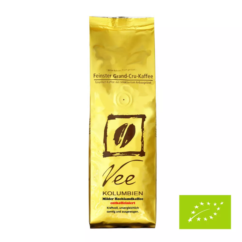 Vee's COLOMBIA Decaffeinated - Freshly and gently roasted for you every day. Since 1999 |